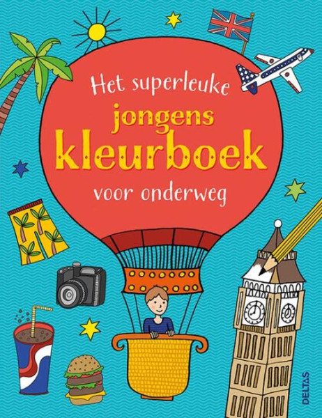 Deltas Het superleuke jongenskleurboek