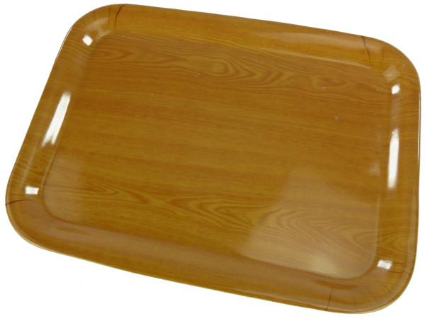 Dienblad melamine houtlook 43,5x32,5cm