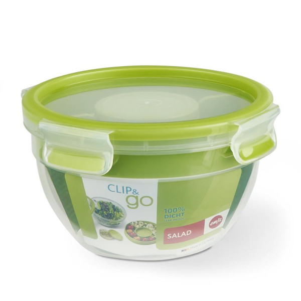 Emsa Clip & Go Saladebox 1 L