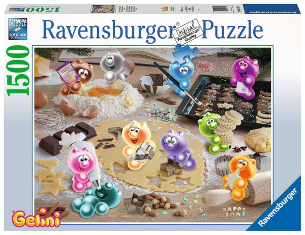 Puzzel Kerst met Gelini 1500st