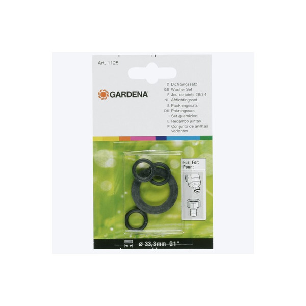 Gardena set rubberringen 1/2"