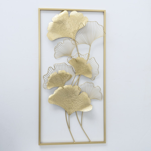 Muurdecoratie Gingko blad 50x100cm