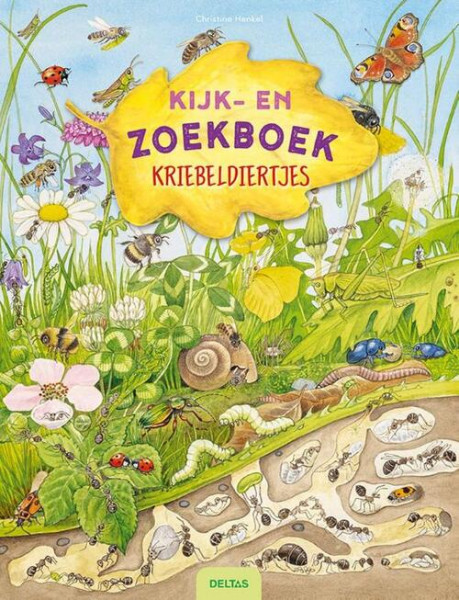 Deltas Kijk- en zoekboek Kriebeldiertjes