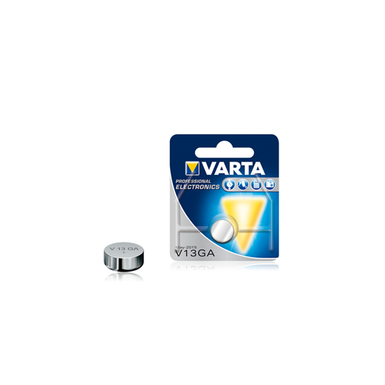 Varta V13GA/LR44 alka knoop batterij 1,5