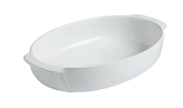 Pyrex ovale braadslede keramiek 25x18cm