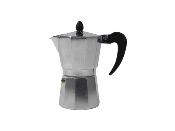 Espressomaker percolator 6-kops alu