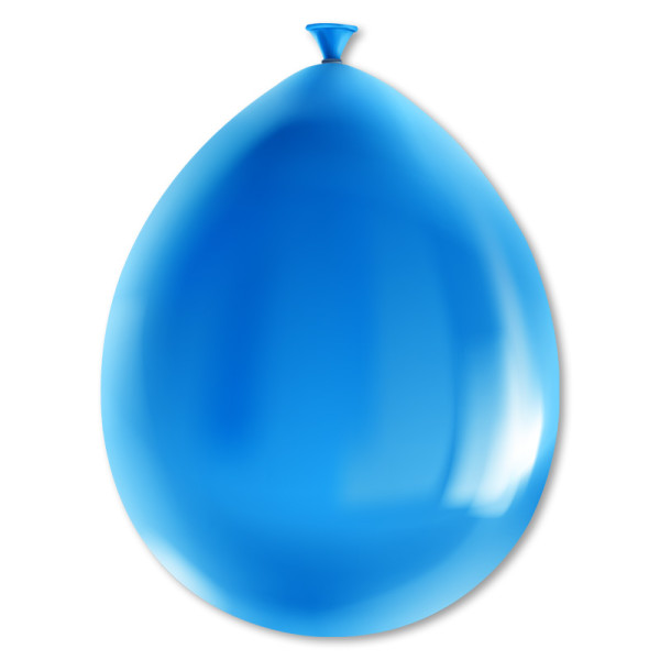 Paperdreams Ballonnen - Blauw metallic