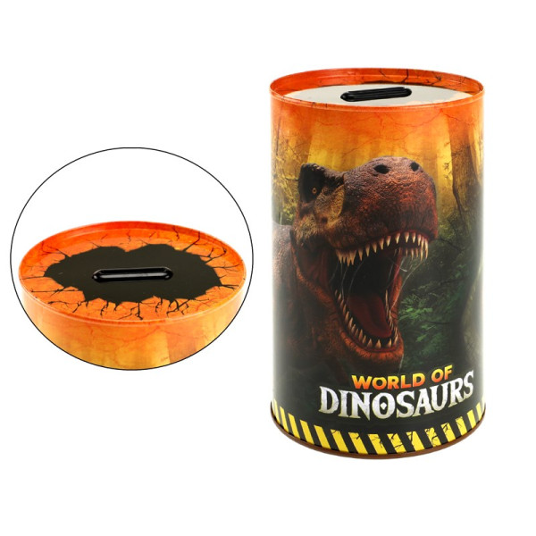 Toi Toys Spaarpot dinosaurus metaal