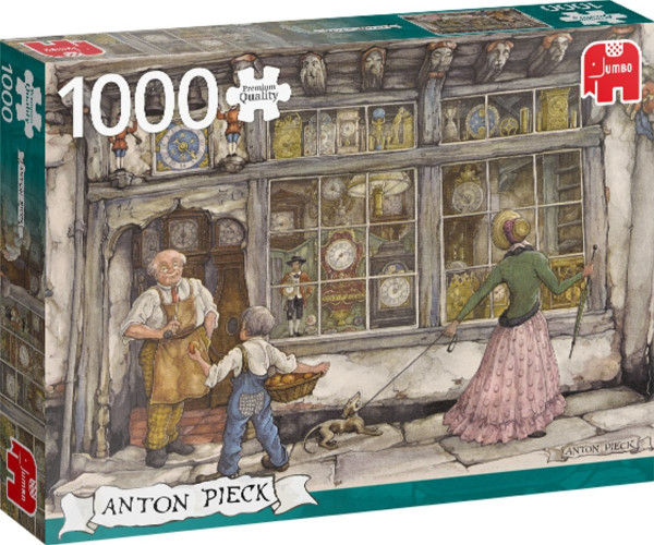 Jumbo puzzel Anton Pieck: Klokkenwinkel