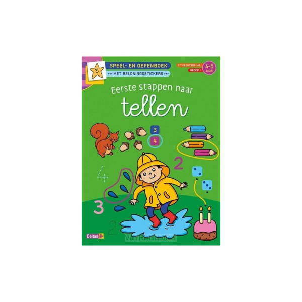 Speel- en oefenboek (4-5 j.) Tellen