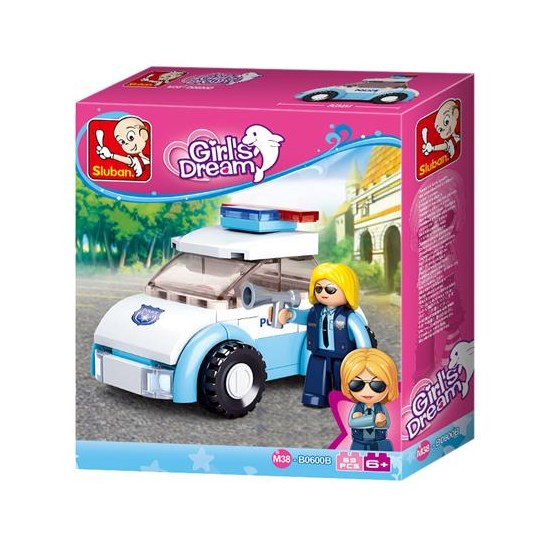 Sluban girl's dream Politieagente wagen