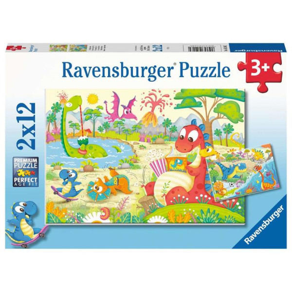 Ravensburger Lievelingsdino's 2x12pcs