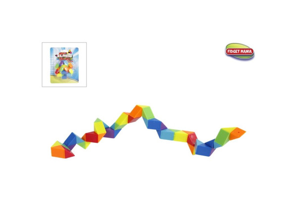 Fidget regenboog magic snake