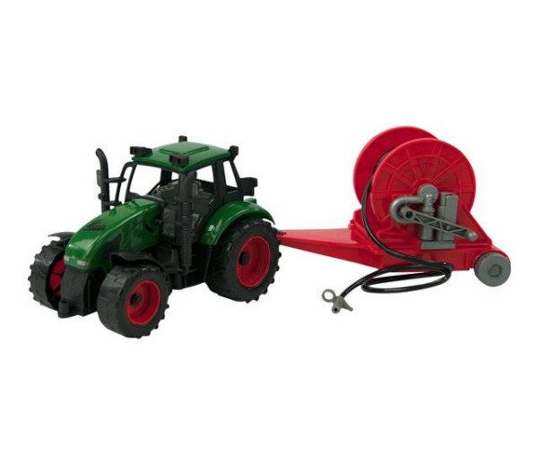 Tractor frictie met haspelaanhanger 37cm