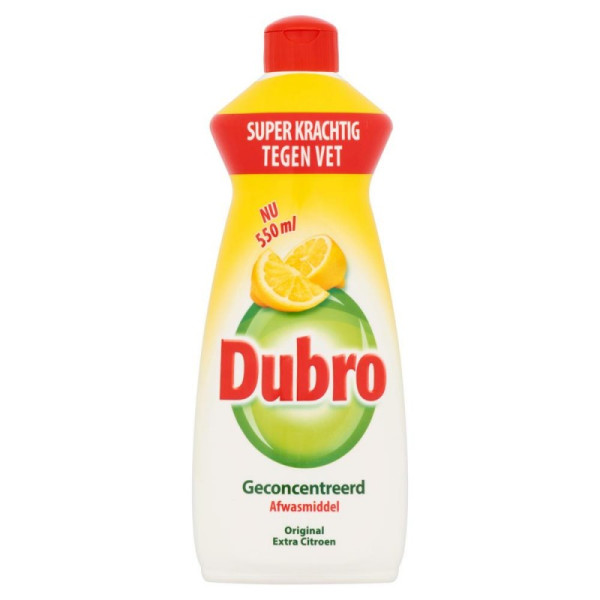 Dubro Afwasmiddel Extra Citroen 550ml