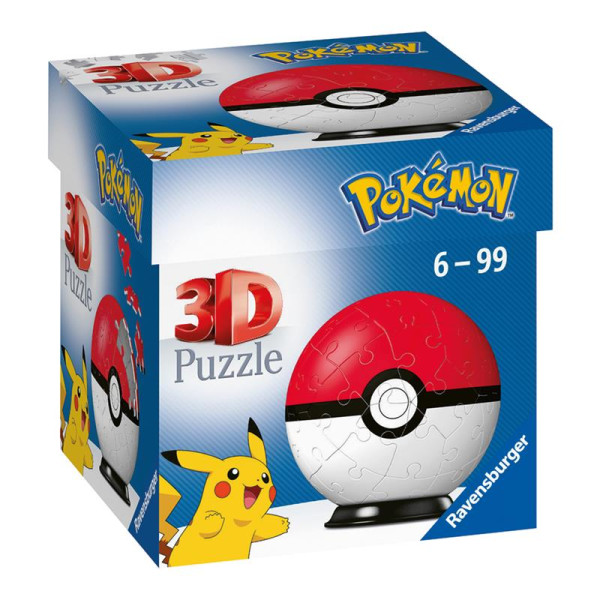 Ravensburger 3D puzzel Pokemon Pokeball