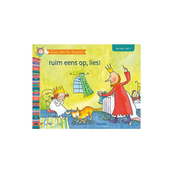 Zin om te lezen! Ruim eens op, lies!