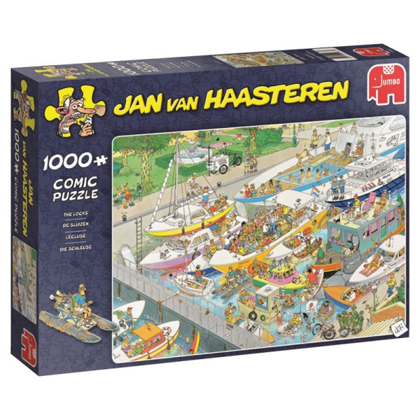 Jumbo puzzel JvH De sluizen 1000pcs