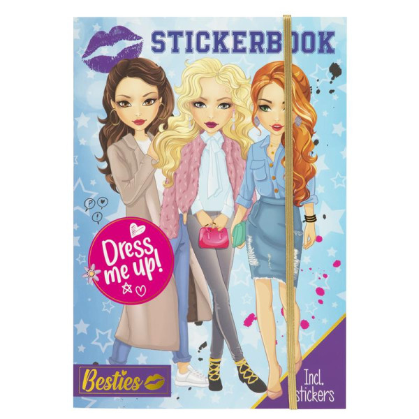 Grafix Besties stickerboek Dress me up