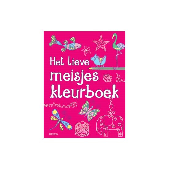 Deltas Het lieve meisjes kleurboek