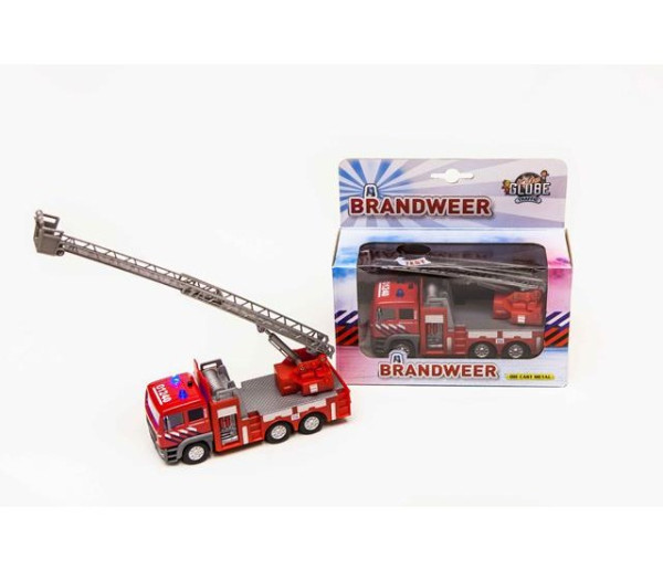 Die Cast brandweer ladderwagen l/g