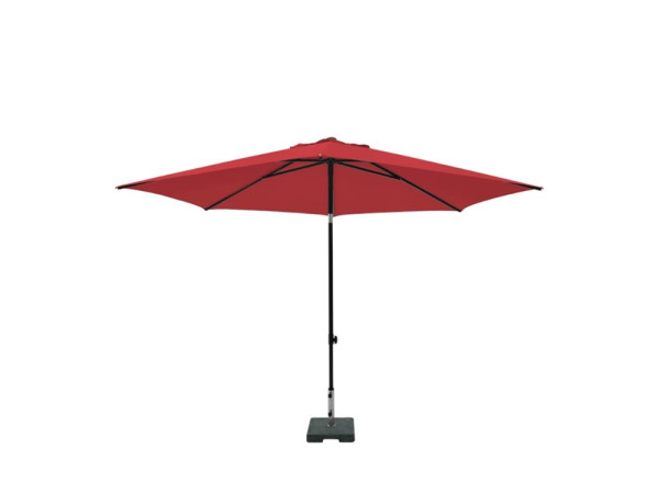 Parasol MYKANOS PUSH-UP rond 250 cm Rood