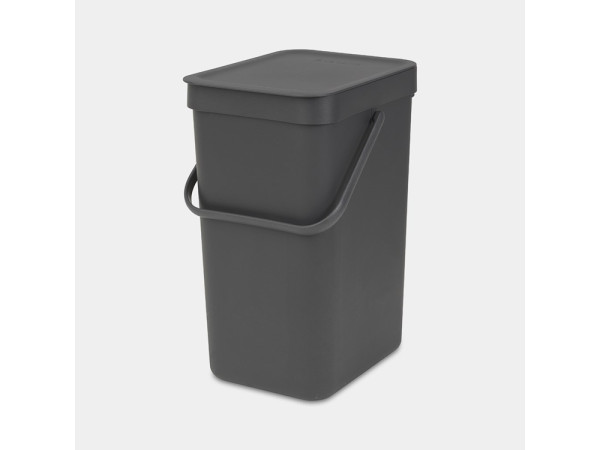 Brabantia Sort & Go afvalbak 12L grijs