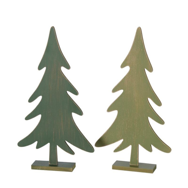 Kerstboom MDF H42cm groen