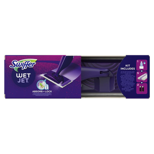 Swiffer Wetjet starterkit met 5 doekjes