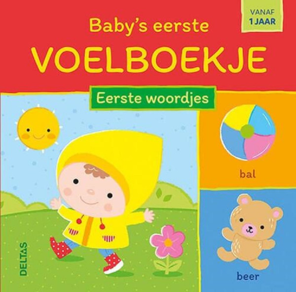 Baby's eerste voelboekje Eerste woordjes