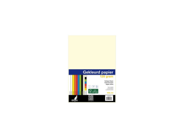 Papier basic a4 100vel roomwit 120gr