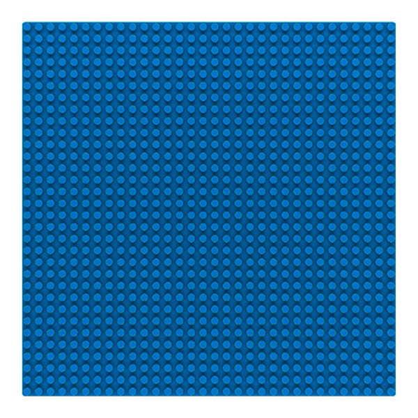 Sluban Basisplaat 25,6x25,6cm blauw