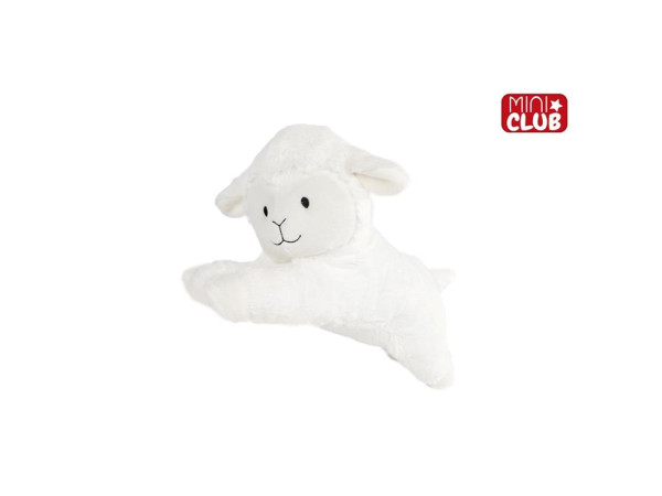 Schaap liggend pluche 30x16x14cm