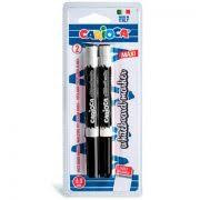 Carioca 2 Whiteboard markers zwart 6,0mm