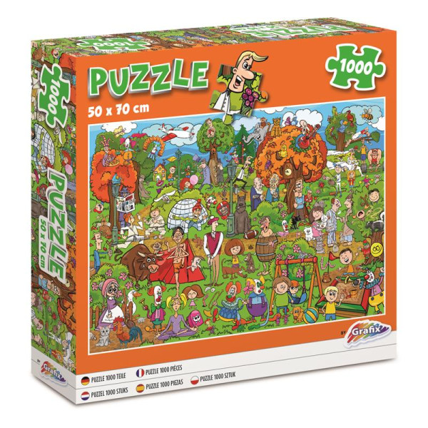 Grafix Comic Puzzel Park 1000pcs