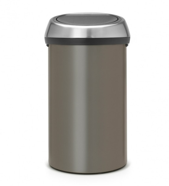 Brabantia Touch Bin platinum 60ltr