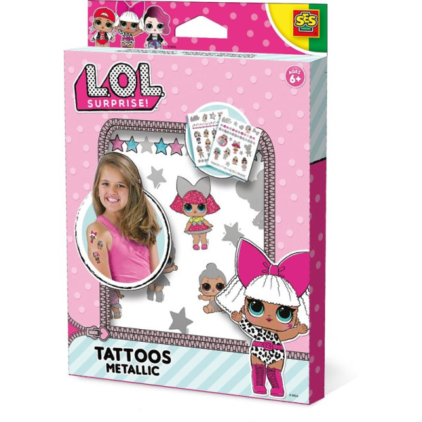 Ses L.O.L. Surprise Tattoos metallic