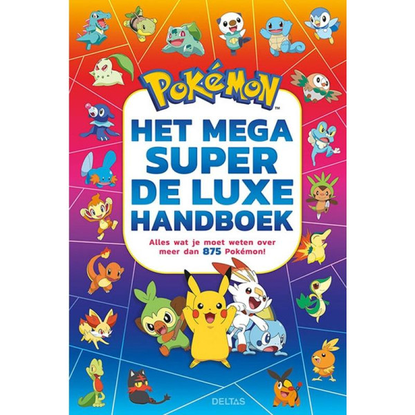 Pokémon Het mega super de luxe handboek