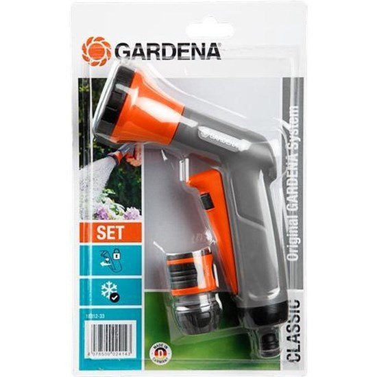 Gardena Classic broes + waterstop 1/2"