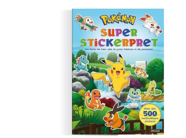 Deltas Pokémon super stickerpret