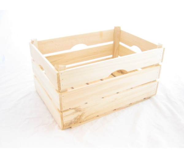 Veilingkist hout 46x32x22 cm