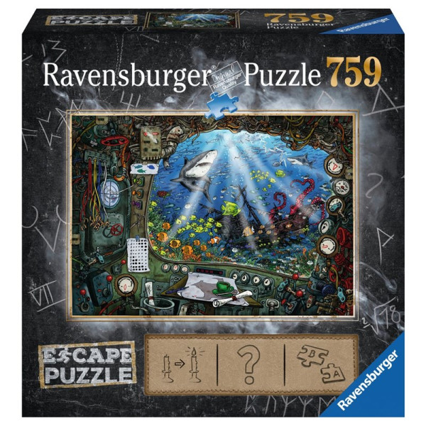 Ravensburger Escape 4 Submarine Puzzel