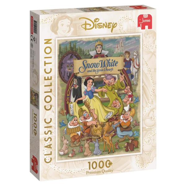 Jumbo puzzel Sneeuwwitje poster 1000pcs