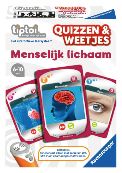 Ravensburger tiptoi Menselijk lichaam