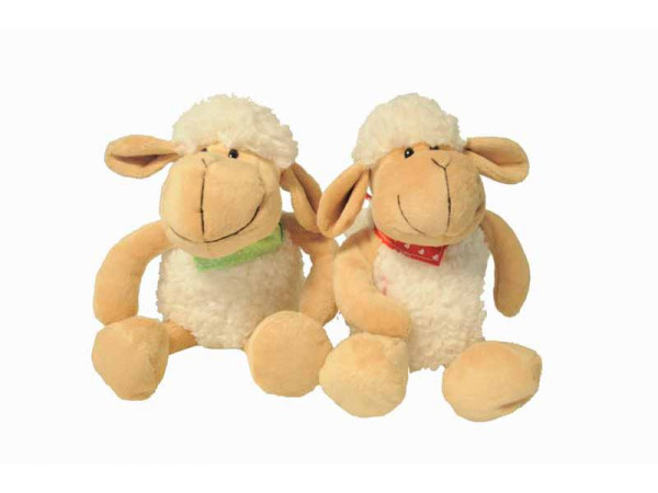 Pluche schaap jongen of meisje soft 17cm