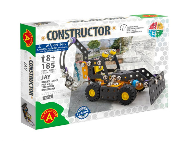 Constructor voertuig Jay - 185-delig