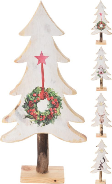 Kerstboom met Kerst Print 40cm