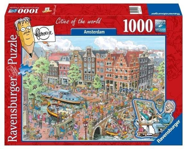 Ravensburger puzzel Fleroux A'dam 1000pc