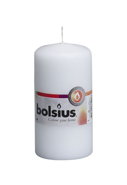 Bolsius Stompkaars 120/60mm wit