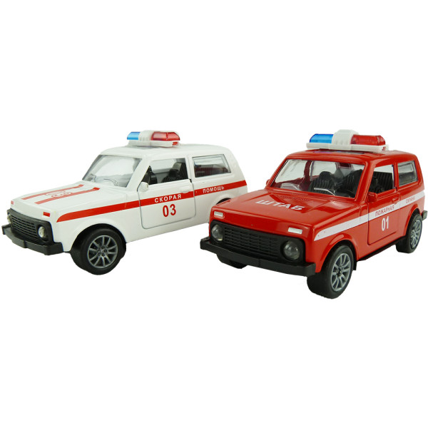 Politie jeep pull back 11cm assorti